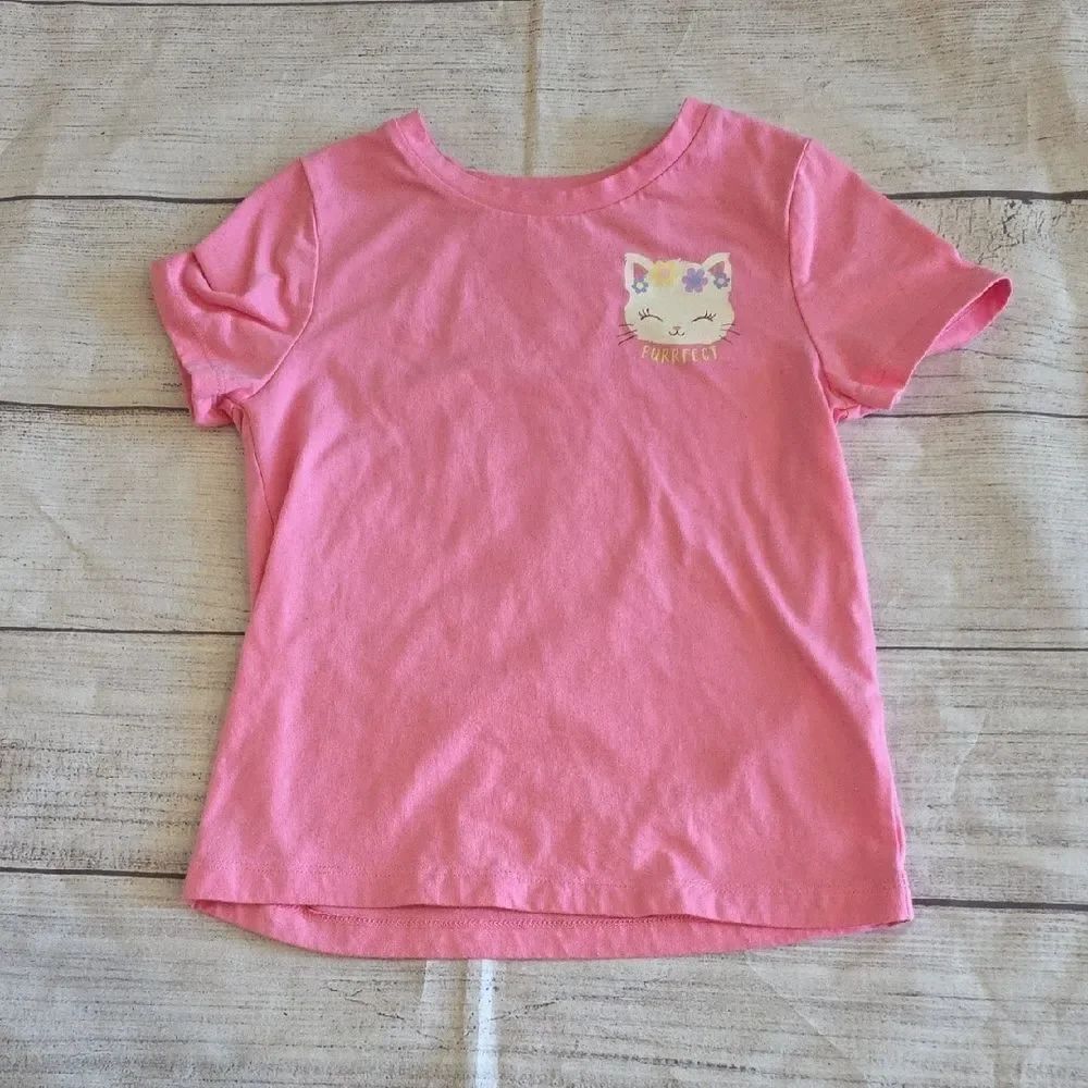 Bubblegum Pink Short Sleeve Tee with Crew Neck